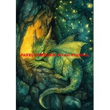 Látkový panel  kolekce ZELENÁ VÍLÍ POHÁDKA  494-17