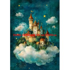 Látkový panel  kolekce ZELENÁ VÍLÍ POHÁDKA  494-171