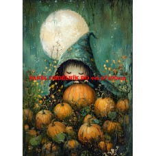 Látkový panel  kolekce ZELENÁ VÍLÍ POHÁDKA  494-187