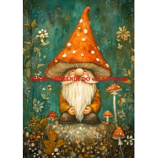 Látkový panel  kolekce ZELENÁ VÍLÍ POHÁDKA  494-223