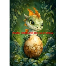 Látkový panel  kolekce ZELENÁ VÍLÍ POHÁDKA  494-26