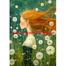 Látkový panel  kolekce ZELENÁ VÍLÍ POHÁDKA  494-27