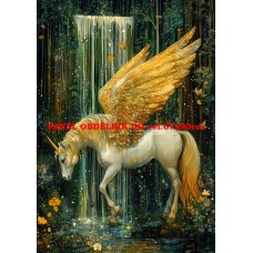 Látkový panel  kolekce ZELENÁ VÍLÍ POHÁDKA  494-47