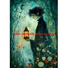 Látkový panel  kolekce ZELENÁ VÍLÍ POHÁDKA  494-67