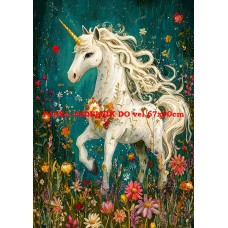 Látkový panel  kolekce ZELENÁ VÍLÍ POHÁDKA  494-70