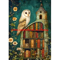 Látkový panel  kolekce ZELENÁ VÍLÍ POHÁDKA  494-78