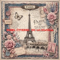 Látkový panel  kolekce DENIM LACE 497-641