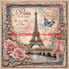 Látkový panel  kolekce DENIM LACE 497-642