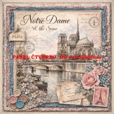 Látkový panel  kolekce DENIM LACE 497-646