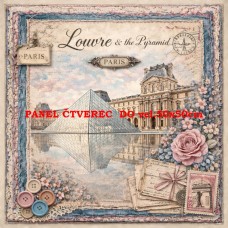 Látkový panel  kolekce DENIM LACE 497-648