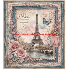 Látkový panel kolekce DENIM LACE 497-651