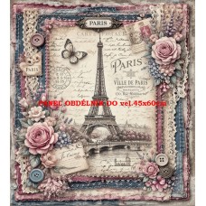 Látkový panel kolekce DENIM LACE 497-652