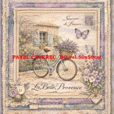 Látkový panel  kolekce DENIM LACE LAVENDER 497-663
