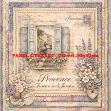 Látkový panel  kolekce DENIM LACE LAVENDER 497-664