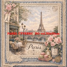 Látkový panel  kolekce DENIM LACE CITIES  497-681