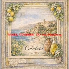 Látkový panel  kolekce DENIM LACE CITIES  497-692