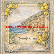 Látkový panel  kolekce DENIM LACE CITIES  497-693