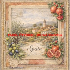 Látkový panel  kolekce DENIM LACE CITIES  497-697