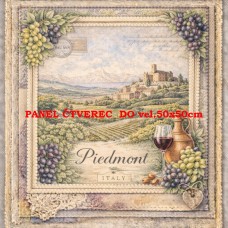 Látkový panel  kolekce DENIM LACE CITIES  497-699