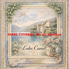 Látkový panel  kolekce DENIM LACE CITIES  497-700