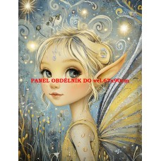 Látkový panel  kolekce ZLATÁ ELFÍ MAGIE  502-105