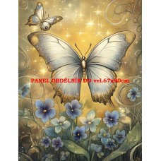Látkový panel  kolekce ZLATÁ ELFÍ MAGIE  502-45