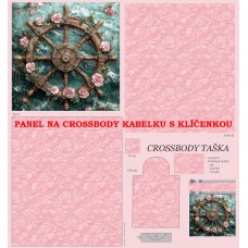 PANEL NA CROSSBODY TAŠTIČKU S KLÍČENKOU  / 511d-10