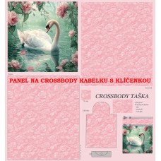 PANEL NA CROSSBODY TAŠTIČKU S KLÍČENKOU  / 511d-11