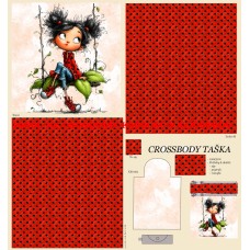 PANEL NA CROSSBODY TAŠTIČKU S KLÍČENKOU  / 511d-126