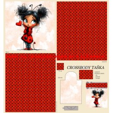 PANEL NA CROSSBODY TAŠTIČKU S KLÍČENKOU  / 511d-128