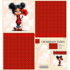 PANEL NA CROSSBODY TAŠTIČKU S KLÍČENKOU  / 511d-130