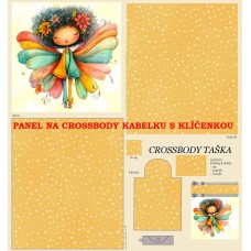 PANEL NA CROSSBODY TAŠTIČKU S KLÍČENKOU  / 511d-136