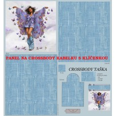 PANEL NA CROSSBODY TAŠTIČKU S KLÍČENKOU  / 511d-161