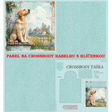 PANEL NA CROSSBODY TAŠTIČKU S KLÍČENKOU  / 511d-16