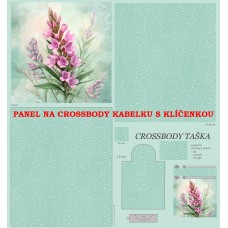 PANEL NA CROSSBODY TAŠTIČKU S KLÍČENKOU  / 511d-17