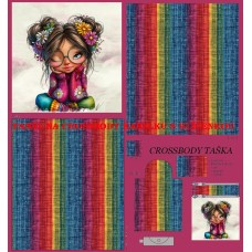 PANEL NA CROSSBODY TAŠTIČKU S KLÍČENKOU  / 511d-194