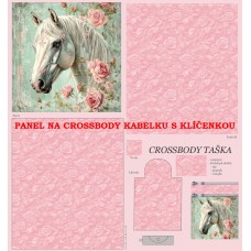 PANEL NA CROSSBODY TAŠTIČKU S KLÍČENKOU  / 511d-19