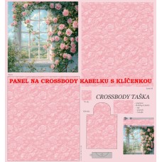 PANEL NA CROSSBODY TAŠTIČKU S KLÍČENKOU  / 511d-23