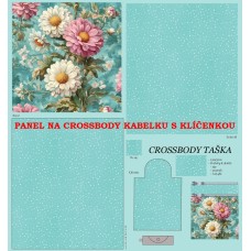 PANEL NA CROSSBODY TAŠTIČKU S KLÍČENKOU  / 511d-7