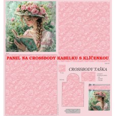 PANEL NA CROSSBODY TAŠTIČKU S KLÍČENKOU  / 511d-9