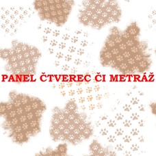 Látkový panel  či metráž Í 520-202