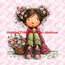 BAVLNĚNÝ PANEL 30x30 cm  hol146