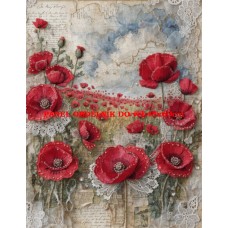 Látkový panel kolekce VLČÍ MÁKY 531-272