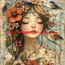 Látkový panel kolekce ŽENY, DÍVKY 535-36