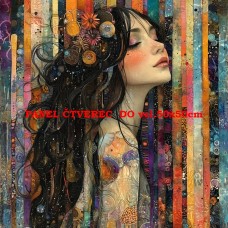 Látkový panel kolekce ŽENY, DÍVKY 535-49