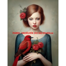 Látkový panel  kolekce ŽENY  535-6