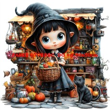 Látkový panel kolekce HALLOWEEN , PODZIM   546-16