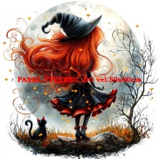 Látkový panel kolekce HALLOWEEN , PODZIM   546-20
