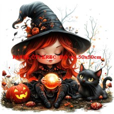 Látkový panel kolekce HALLOWEEN , PODZIM   546-27