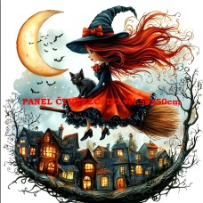 Látkový panel kolekce HALLOWEEN , PODZIM   546-41